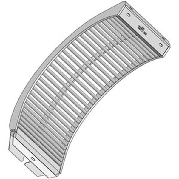 Aftermarket AH206456 New Round Bar Middle / Rear Concave Fits John Deere 9650STS 9660STS + COT30-0012 - main